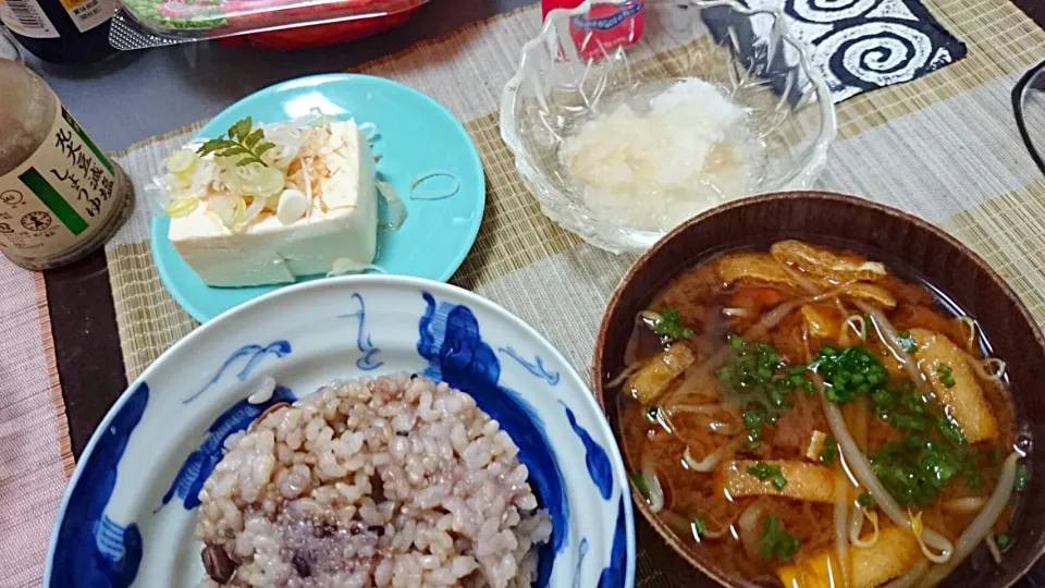 Snapdishの料理写真:大根おろし＆冷奴|まぐろさん