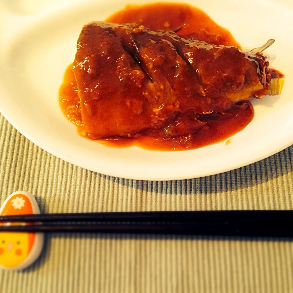 とろ〜り鯖の味噌煮|じゅんこさん