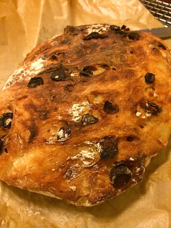 Cranberry yuzu no knead bread|Ong Sor Fernさん