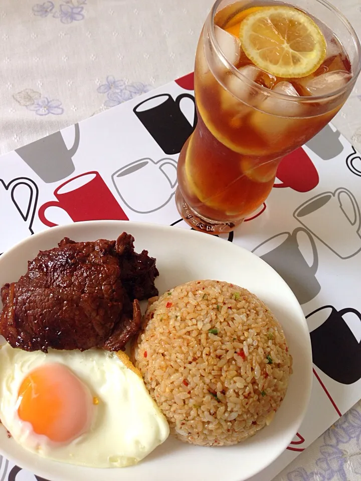 Tapsilog for Lunch|Tito Jickain Recososa Jrさん