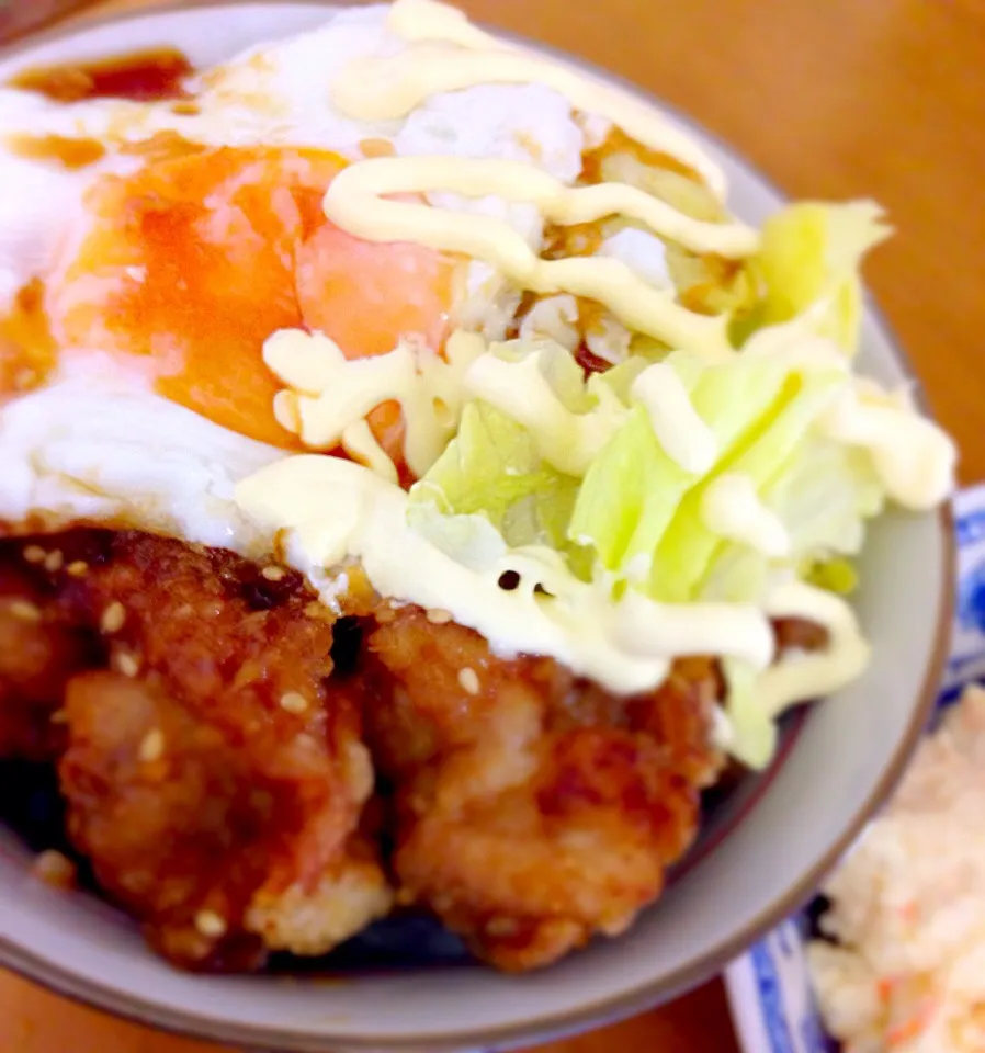 Snapdishの料理写真:簡単！和風ロコモコ丼|MiKaNさん