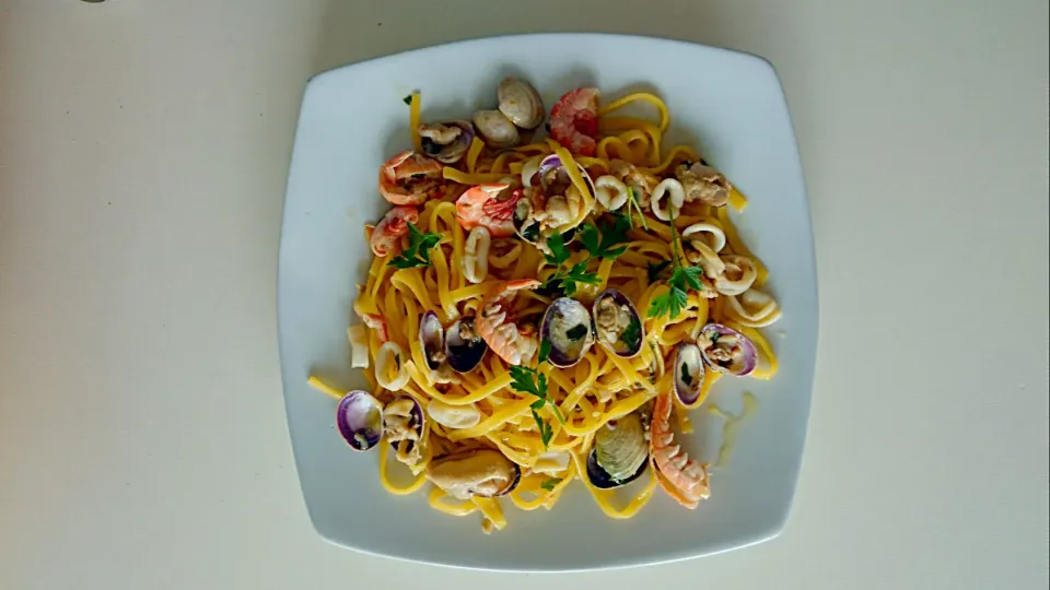 tagliolini al mare bianco|lamberto livraghiさん