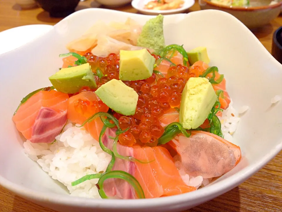 salmon donburi|Cloudy Gさん