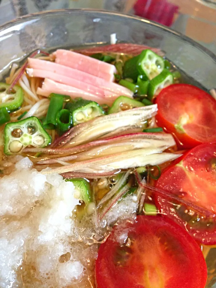 夏は素麺すよね。|たけのこジョニーさん