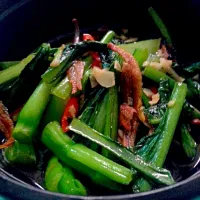 Snapdishの料理写真:Stir Fried Cai Xin|Godfrey Tayさん