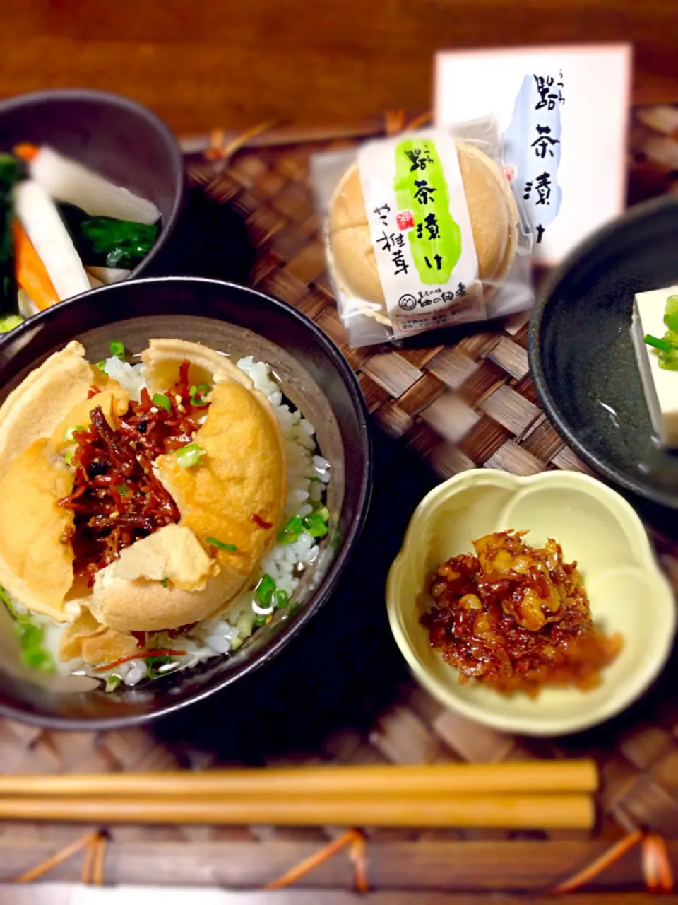 金沢 佃の佃煮 器茶漬け〜じゃこ椎茸〜|あいさん