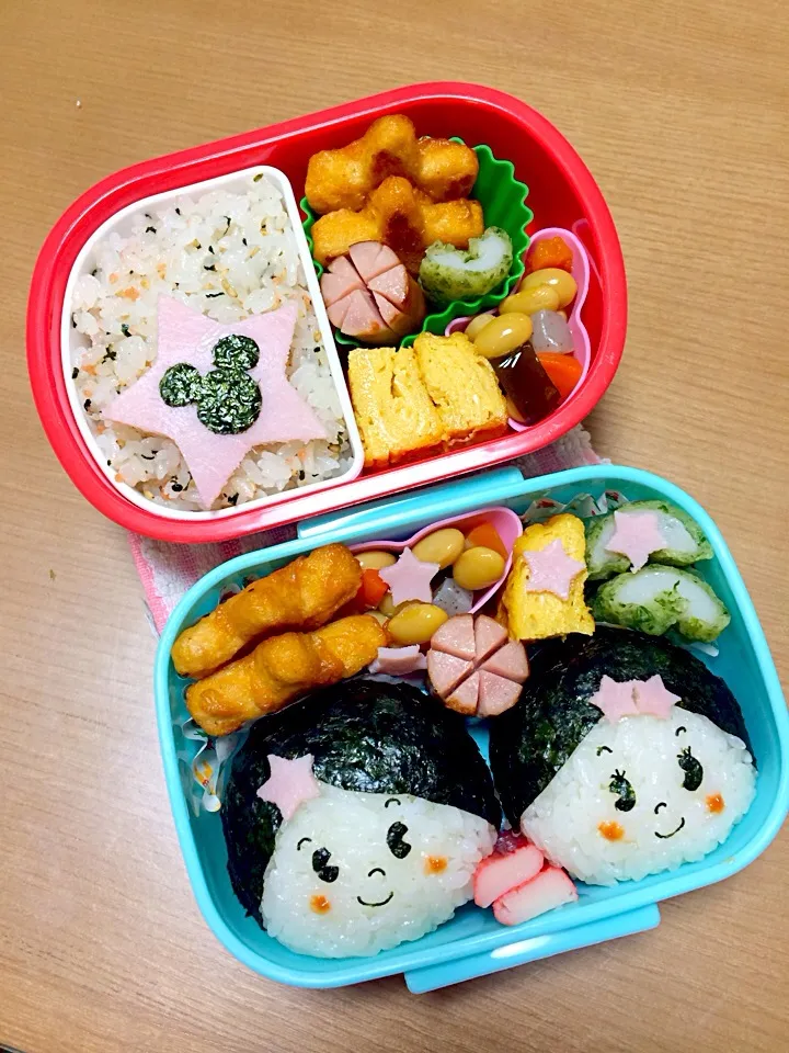 織姫＆彦星お弁当？！|そらおママさん