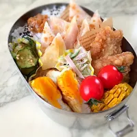 男子高校生のお弁当|ラベンダーさん