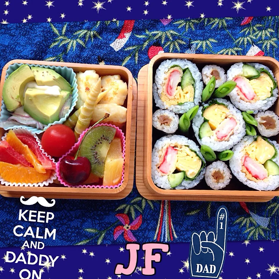 七夕ランチ☆巻き寿司弁当☆|Blueberry🫐さん