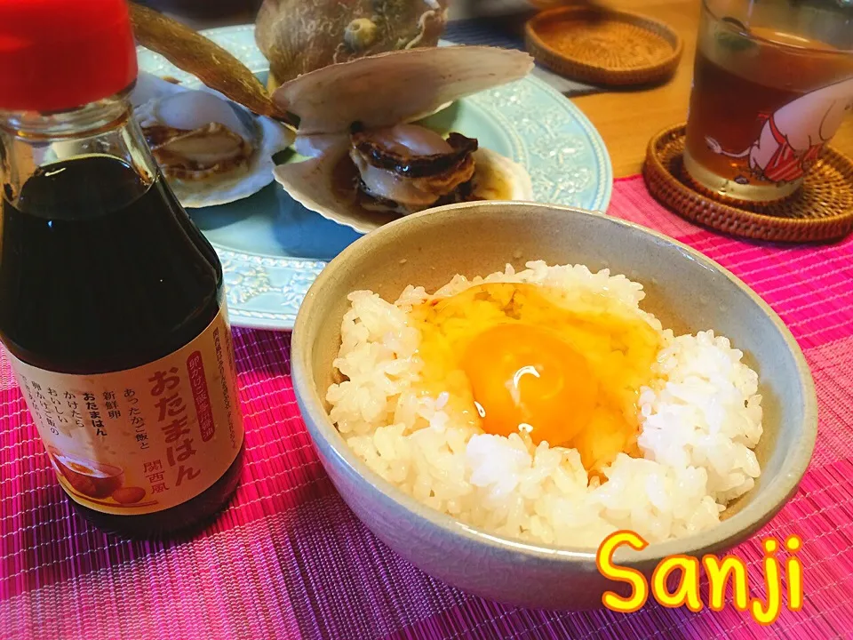 Snapdishの料理写真:7月7日の朝ごはん♥️おたまはん〜♥️|Sanjiさん