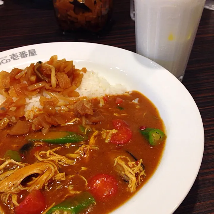 夏がきた。チキンと夏野菜カレー|チェリーリンさん