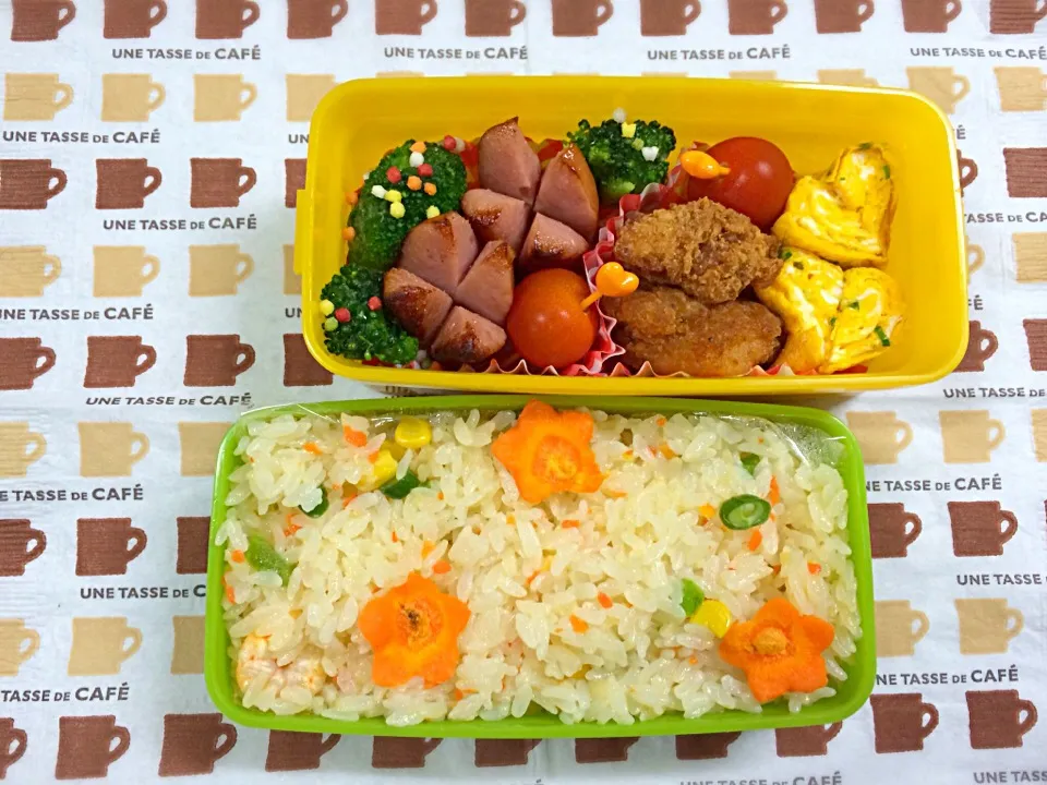 ＊本日はお一人さま、ムスメさん’s弁当＊|waka＊さん