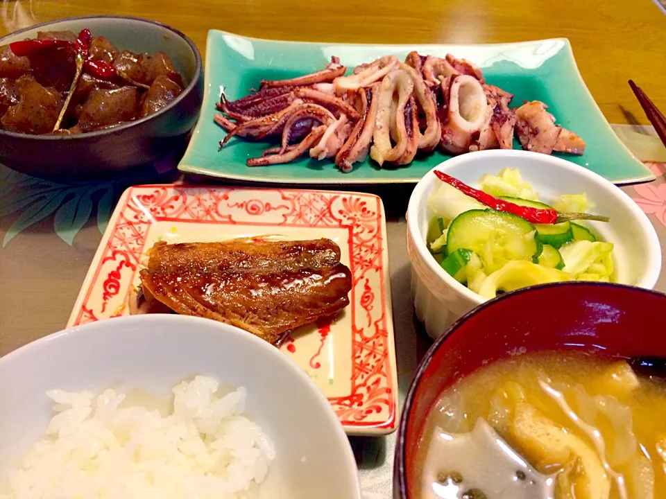 和食で夕食🍚🍚|かずみさん