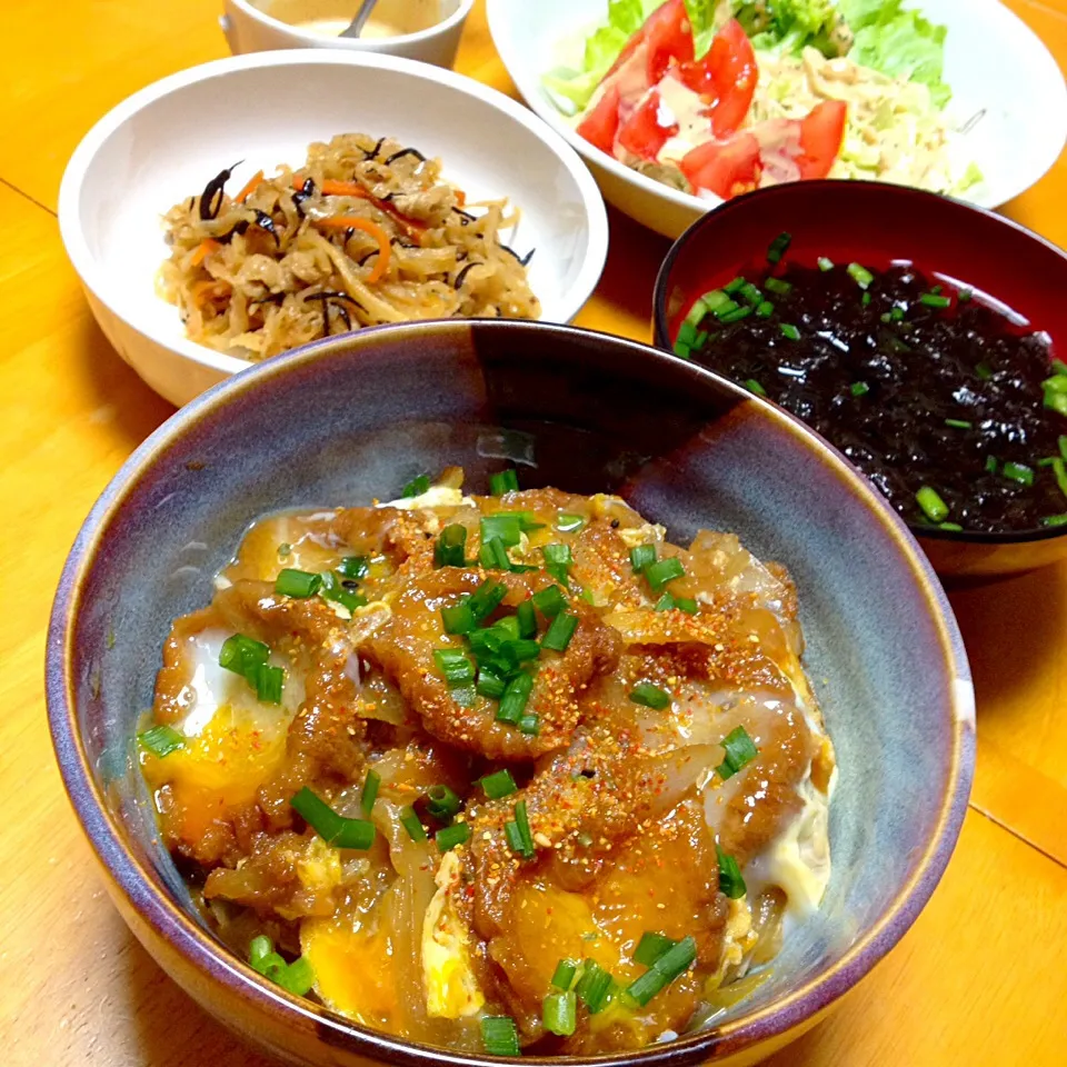 油麩丼|カウンター嬢さん