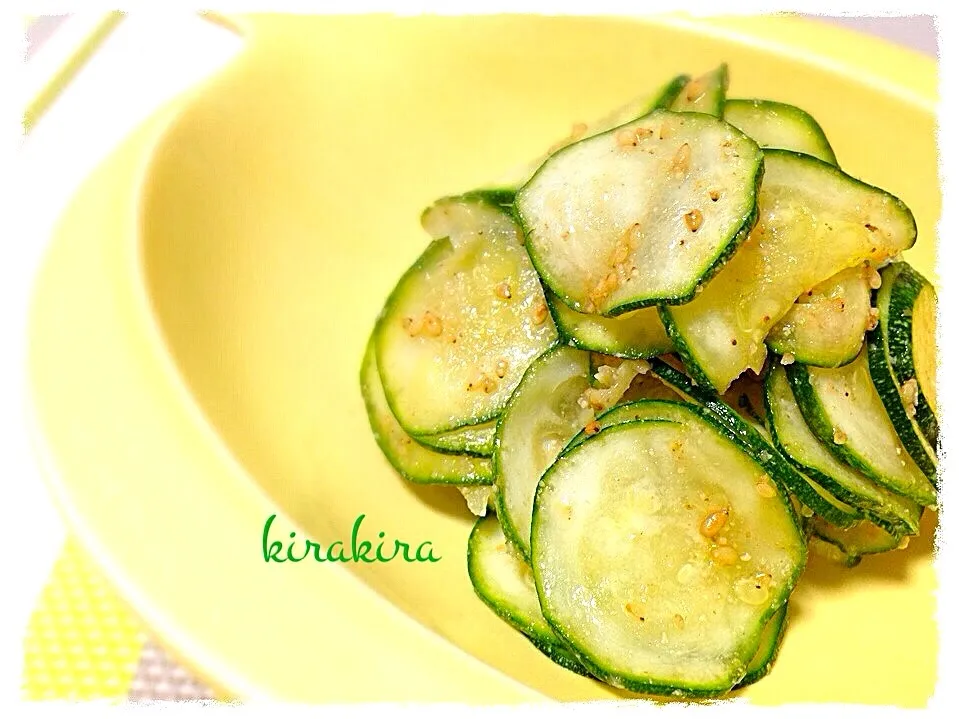 🇰🇷Zucchiniのナムル🇰🇷|❄️✨kirakira✨❄️さん