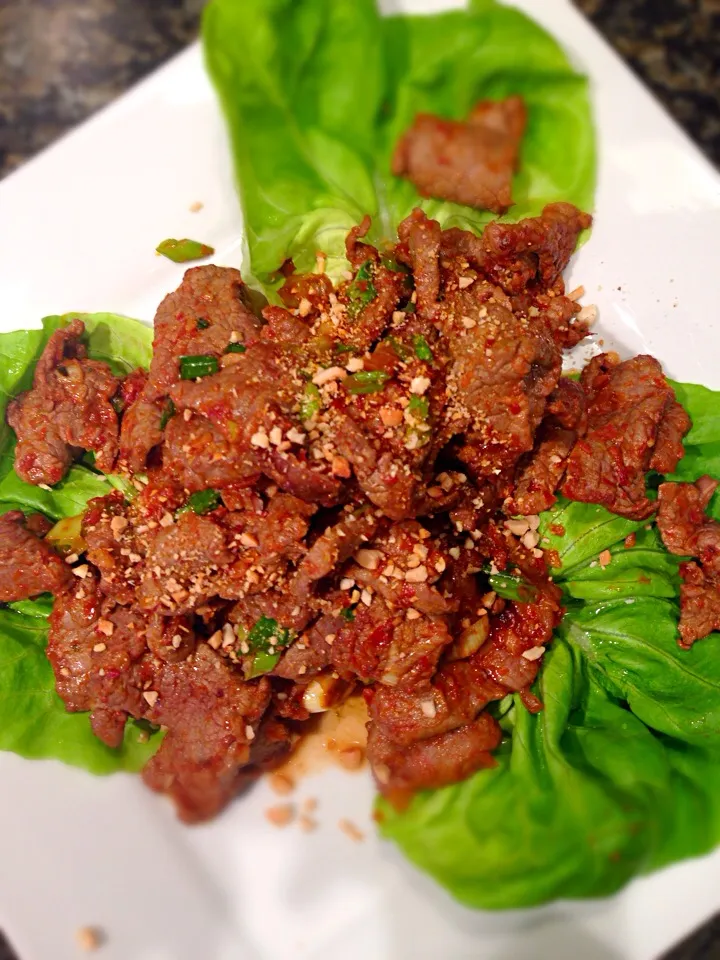 Shrimp paste Chili Beef|Allissa Zhaoさん