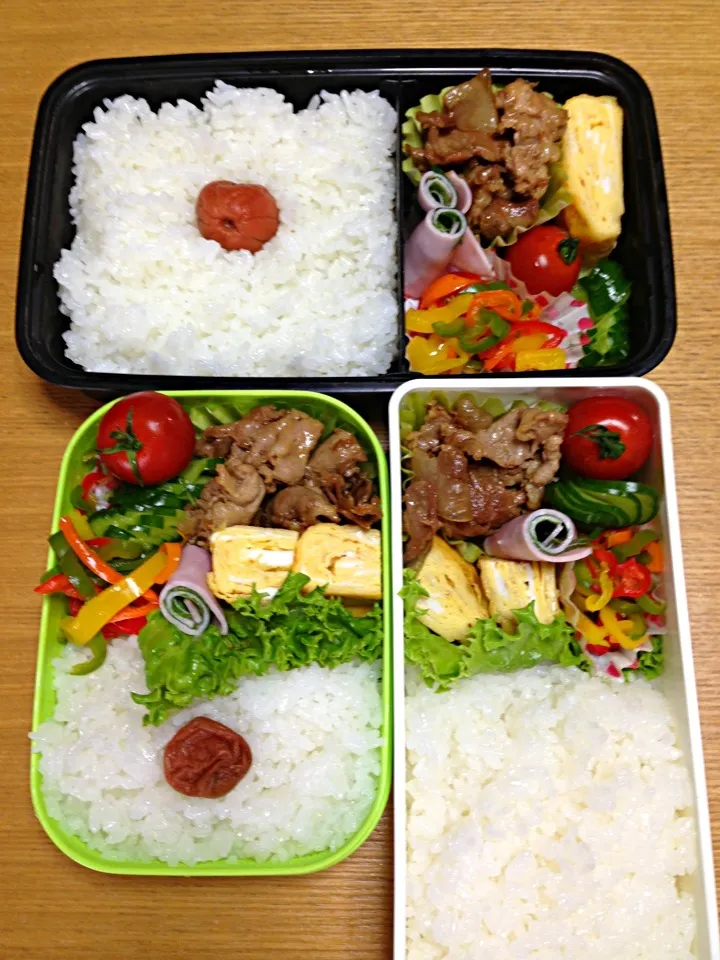 ７月８日３人弁当|川上千尋さん