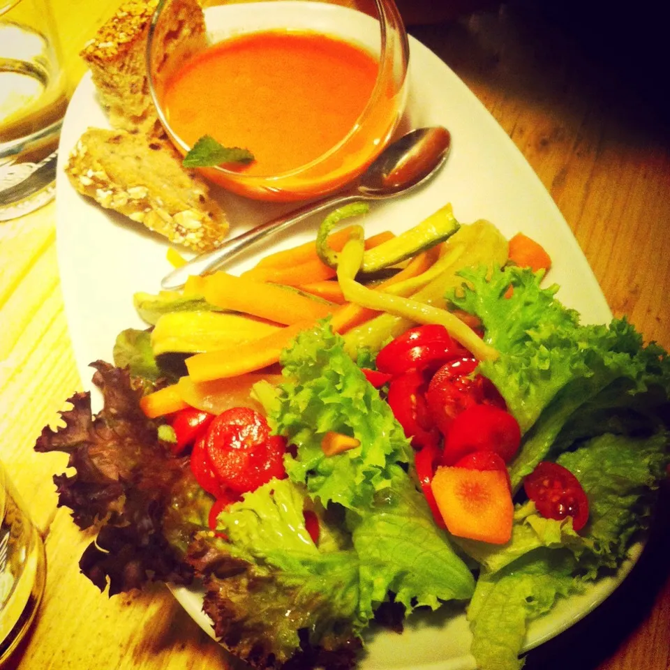 Vegan - Gazpacho & veg|Stefan Labuschagneさん