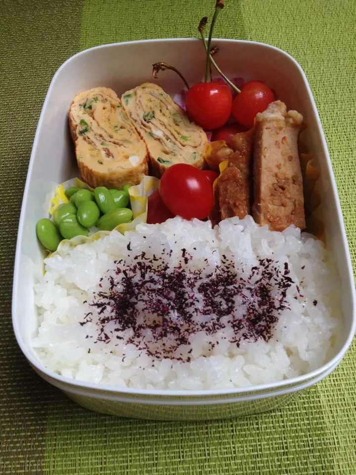 Snapdishの料理写真:豚味噌漬け弁当|harumiさん