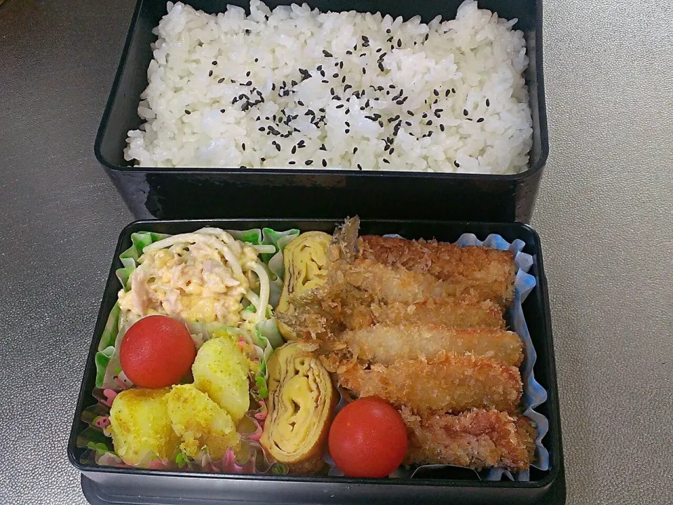 Snapdishの料理写真:簡単お弁当   7月8日|Keiko.Kさん