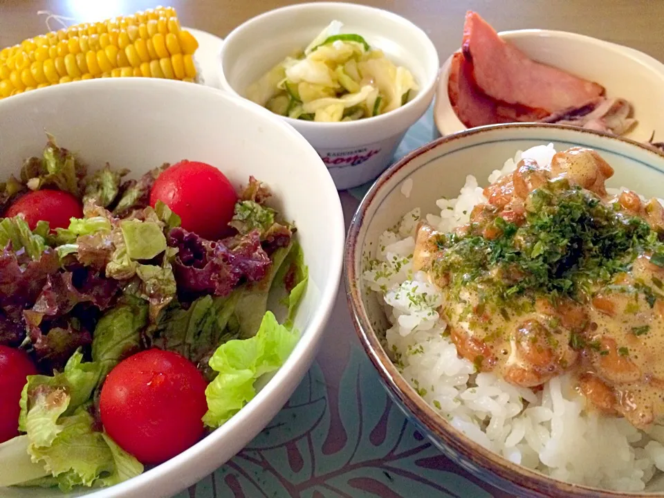 冷蔵庫の仲間たちでランチ🍚|かずみさん