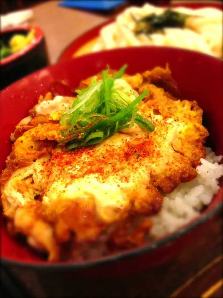 親子丼とうどんの定食|寺尾真次さん