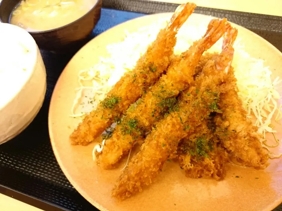 海鮮タレカツ定食|ツツカメさん