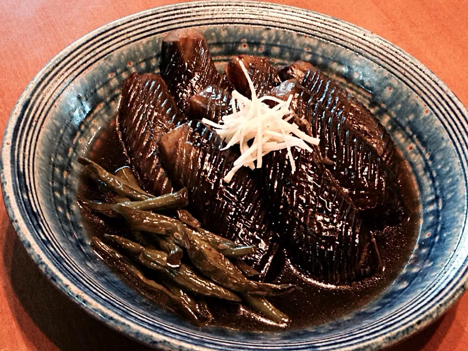 母の菜園のお茄子とインゲンの煮浸し|まめりんさん