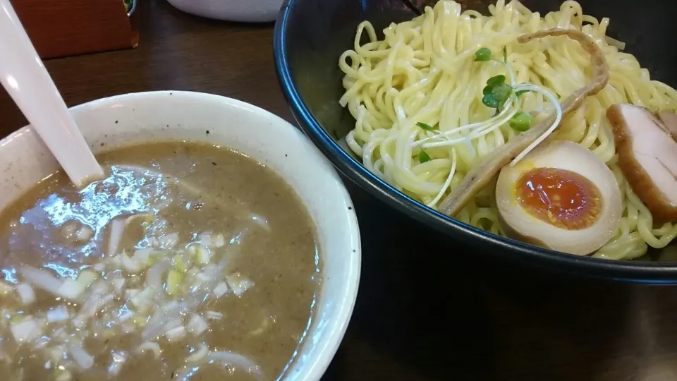 Snapdishの料理写真:鶏濃厚魚介つけ麺|サイファさん