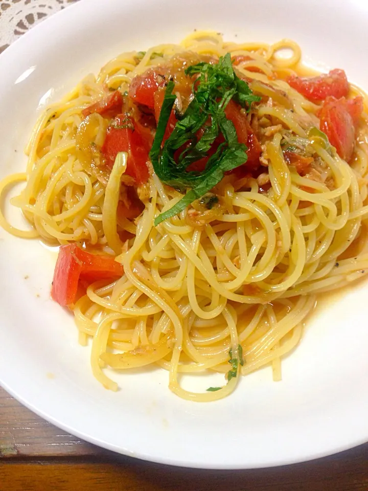 トマトの冷製パスタ🍝|雅さん