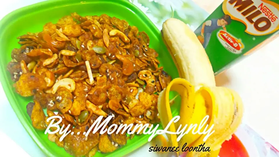 choco banana caramel cornflake|siwanee loonthaさん