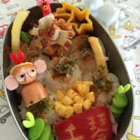 Snapdishの料理写真:夢はたこ焼きやさん(●´ω｀●)らしい🎶