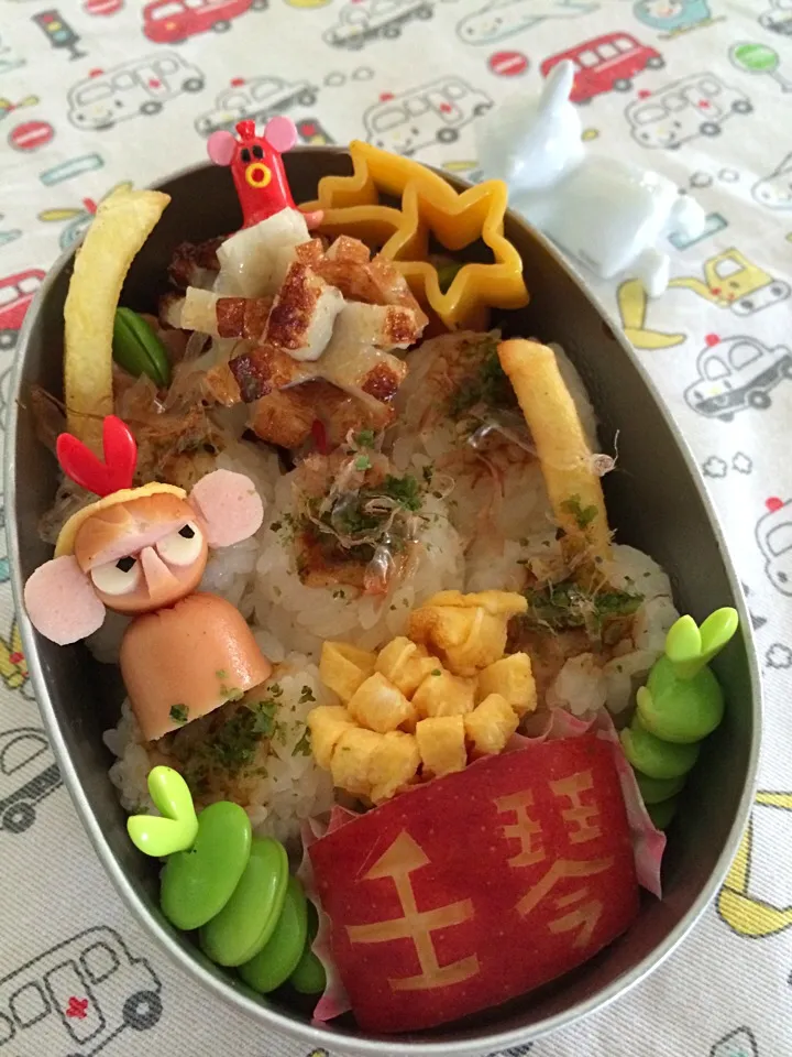 Snapdishの料理写真:夢はたこ焼きやさん(●´ω｀●)らしい🎶|そらのんみこさん