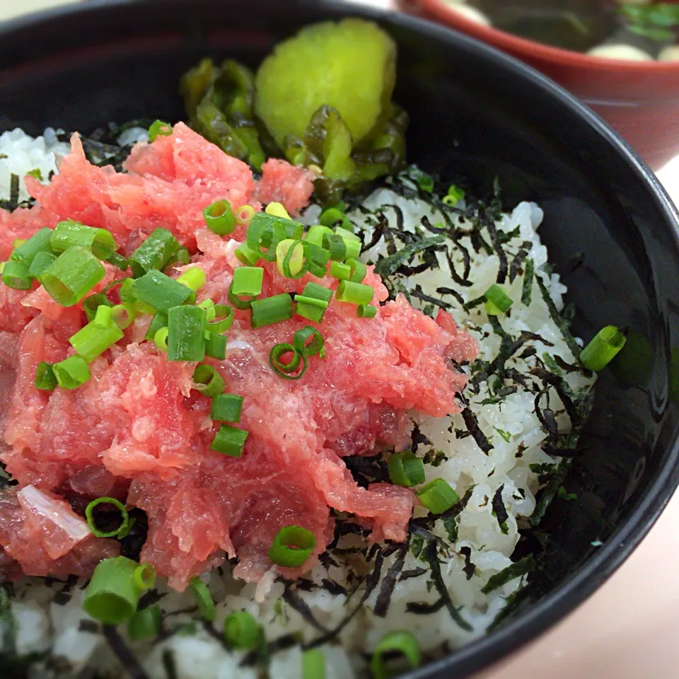 ネギトロ丼|さるさん