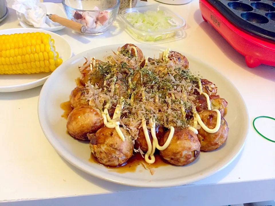 Snapdishの料理写真:たこパー|Minoriさん