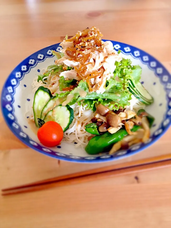 バンバンジーそうめん♫|くるりんさん