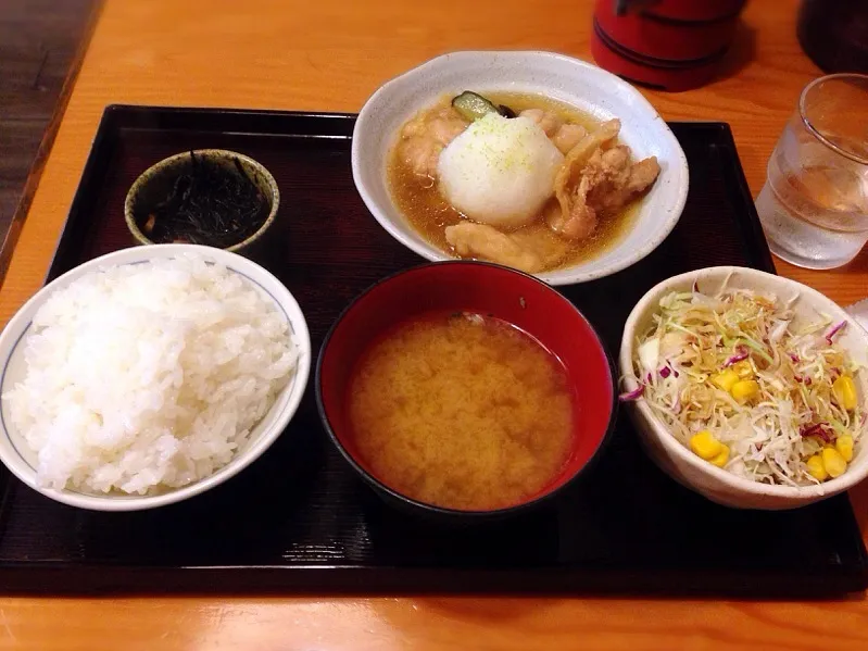 唐揚げと茄子のみぞれ煮|chan mitsuさん