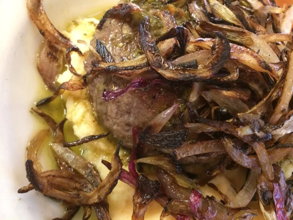 Grassfed Chopsteak w/ Char Onions & Chimmichuri!|ciaFRYguyさん