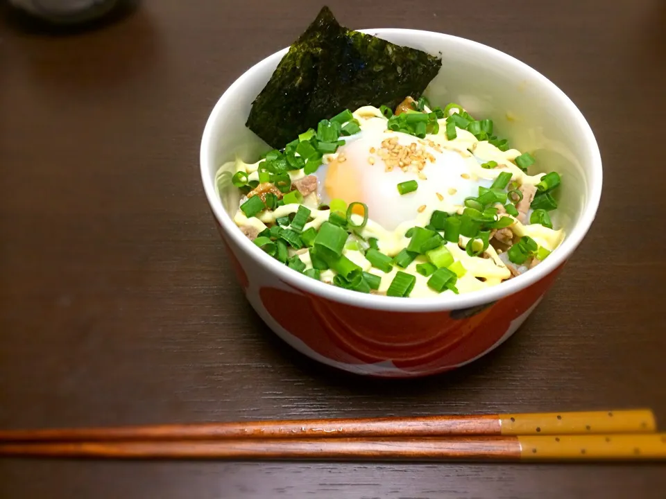 チャーマヨ丼♡|まなちゃさん