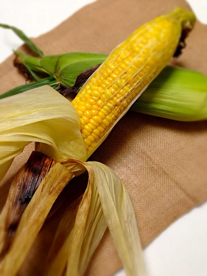 Snapdishの料理写真:Mika❈さんの料理 トースターdeぷりっぷり香ばしいトウモロコシ🌽出来ちゃいました✨|Megumi Gotoさん