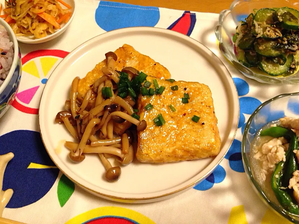 Tofu steak dinner :)|mさん