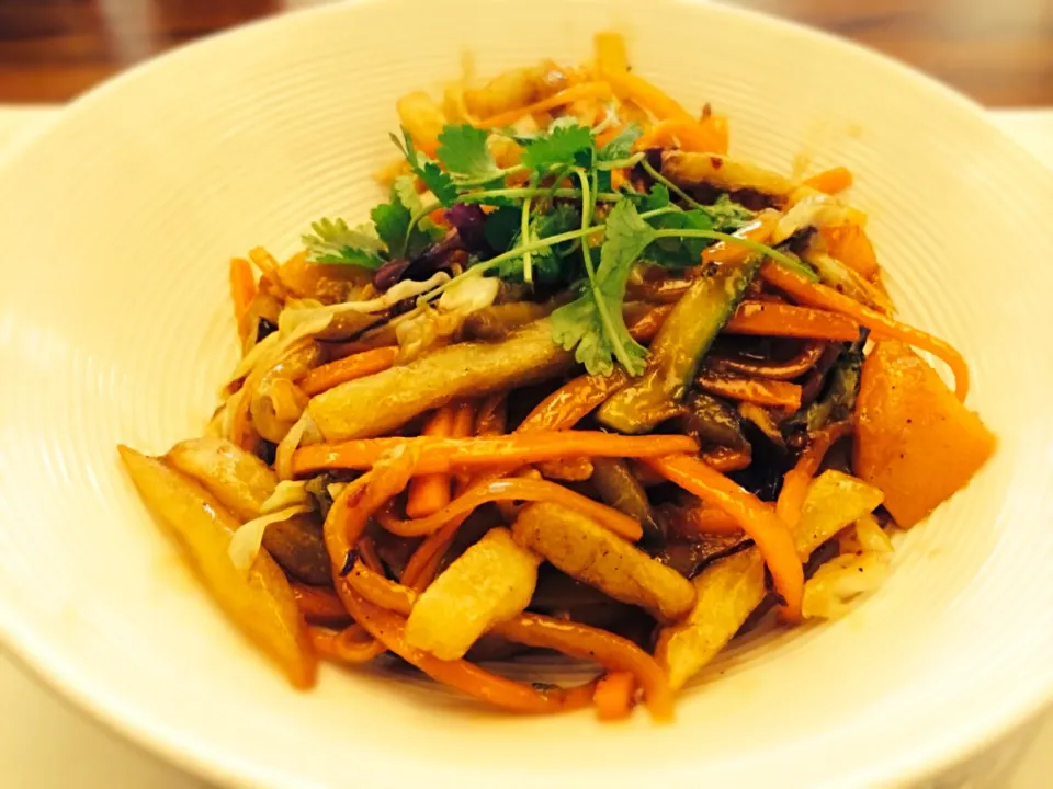 Sins veg stir fry|Sergio Lacuevaさん