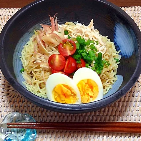 Cold Ramen with Veggies|Cooking Loriさん