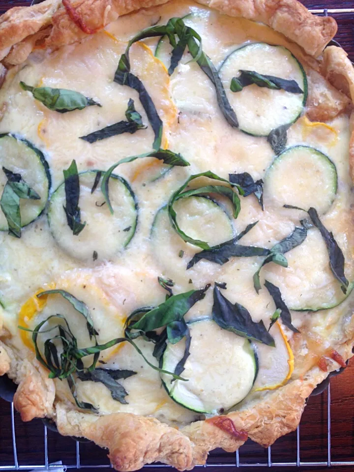 Summer squash tart two|Matthew Cashenさん