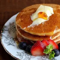 Snapdishの料理写真:Rainy morning Pancake for everyone