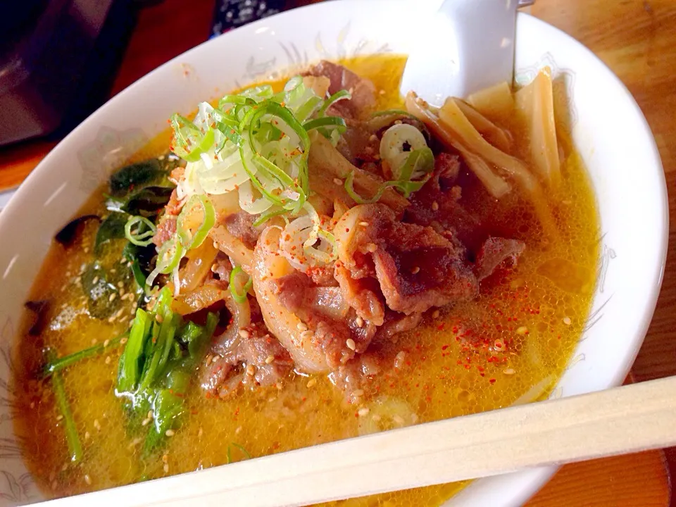 味噌 ジンギスカン ラーメン|Masaru Katohさん