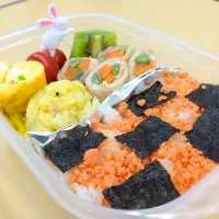 Snapdishの料理写真:肉巻き弁当|Fumiya Mizuguchiさん