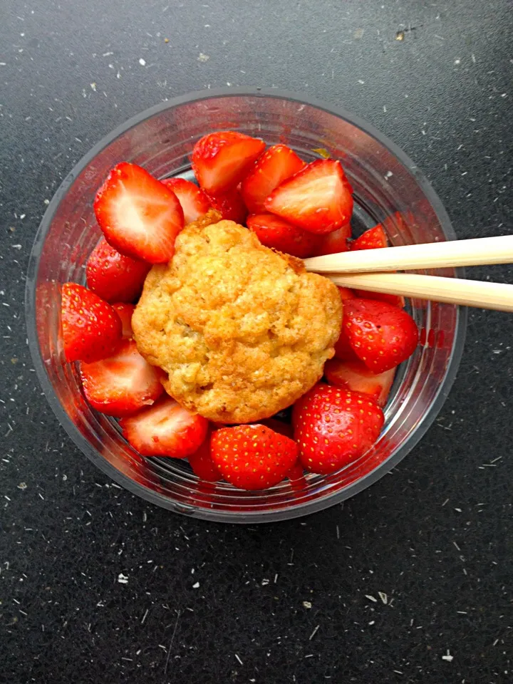 Strawberry oatmeal muffin|Aliceさん