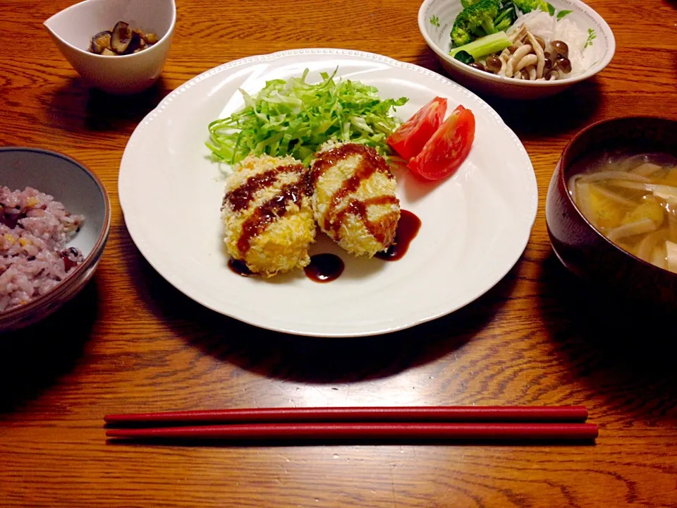 コロッケ定食|miimaさん