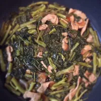 Snapdishの料理写真:adobong kangkong( water spinach)|Mylene J. Oguroさん